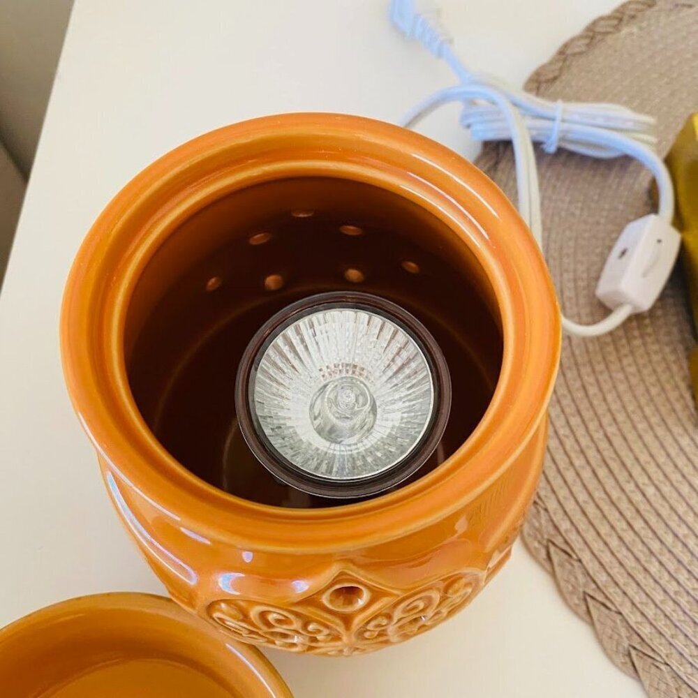 Joy Mangano Forever Fragrant Electric Wax Warmer Pumpkin - Picture 5 of 7